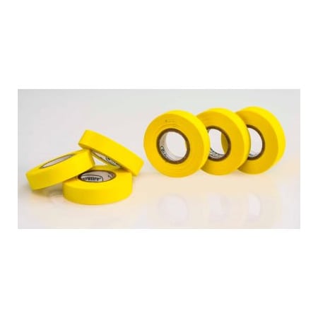 Bel-Art Bel-Art Write-On Label Tape 134810050, 15 Yards x 1/2"W, 1" Core, Yellow, 6/PK 134810050